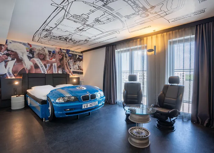 Hotel V8 At Motorworld